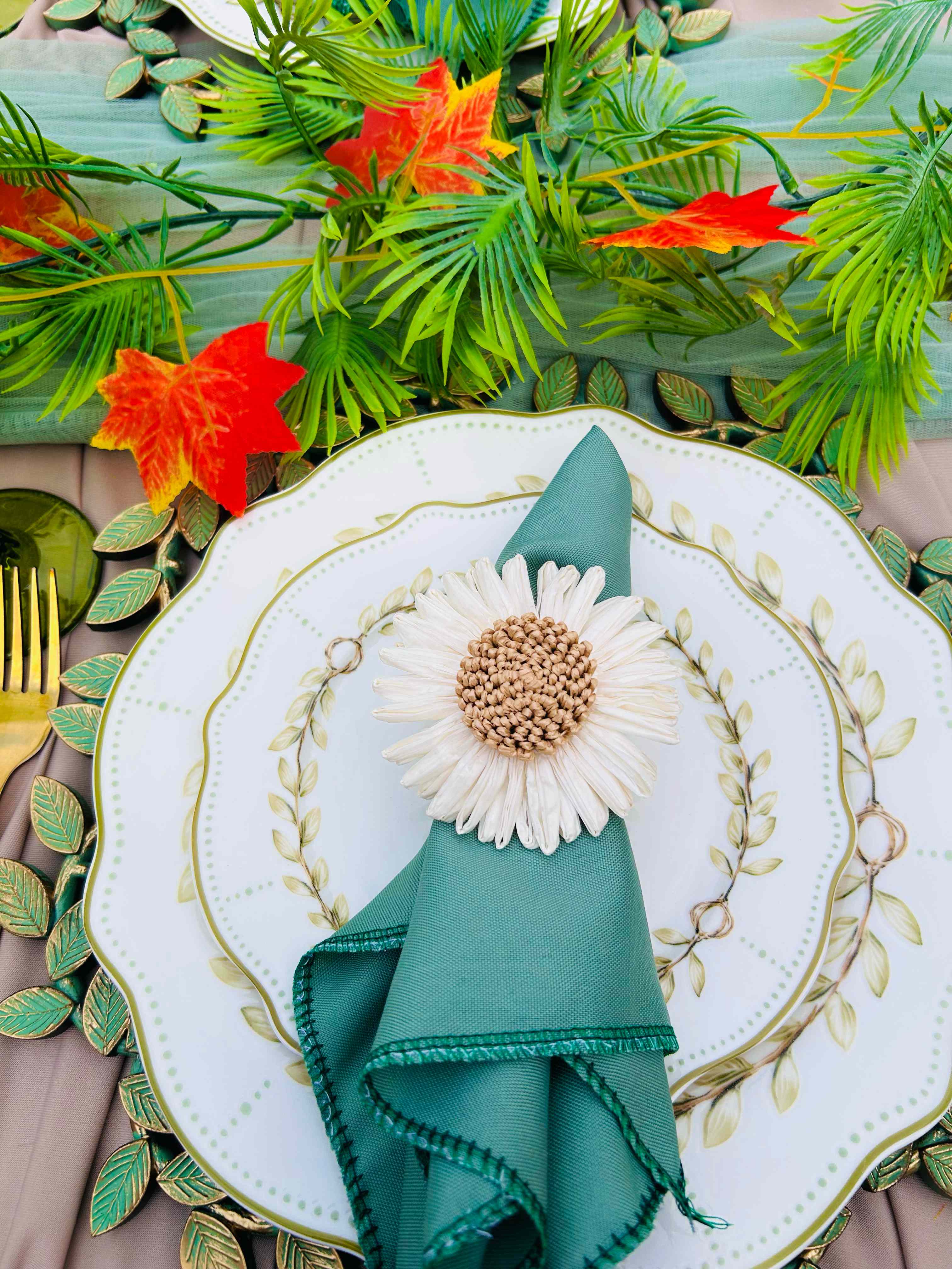 Elegant Place Setting Detail